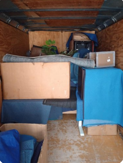 Gondola box packed
